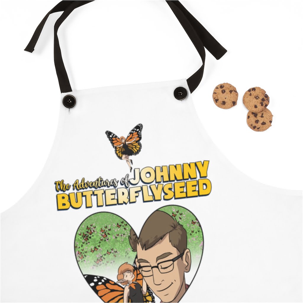 Johnny Butterflyseed Apron