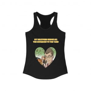 My Milkweed Brings All The Monarchs To The Yard -  Women's Ideal Racerback Tank