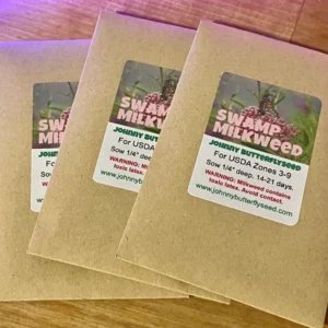 Swamp Milkweed Seed 3-Pack (Asclepias Incarnata) for North America
