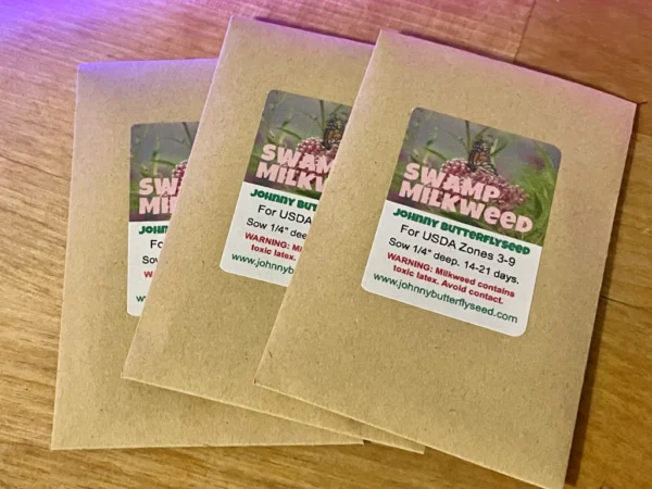 Swamp Milkweed Seed 3-Pack (Asclepias Incarnata) for North America